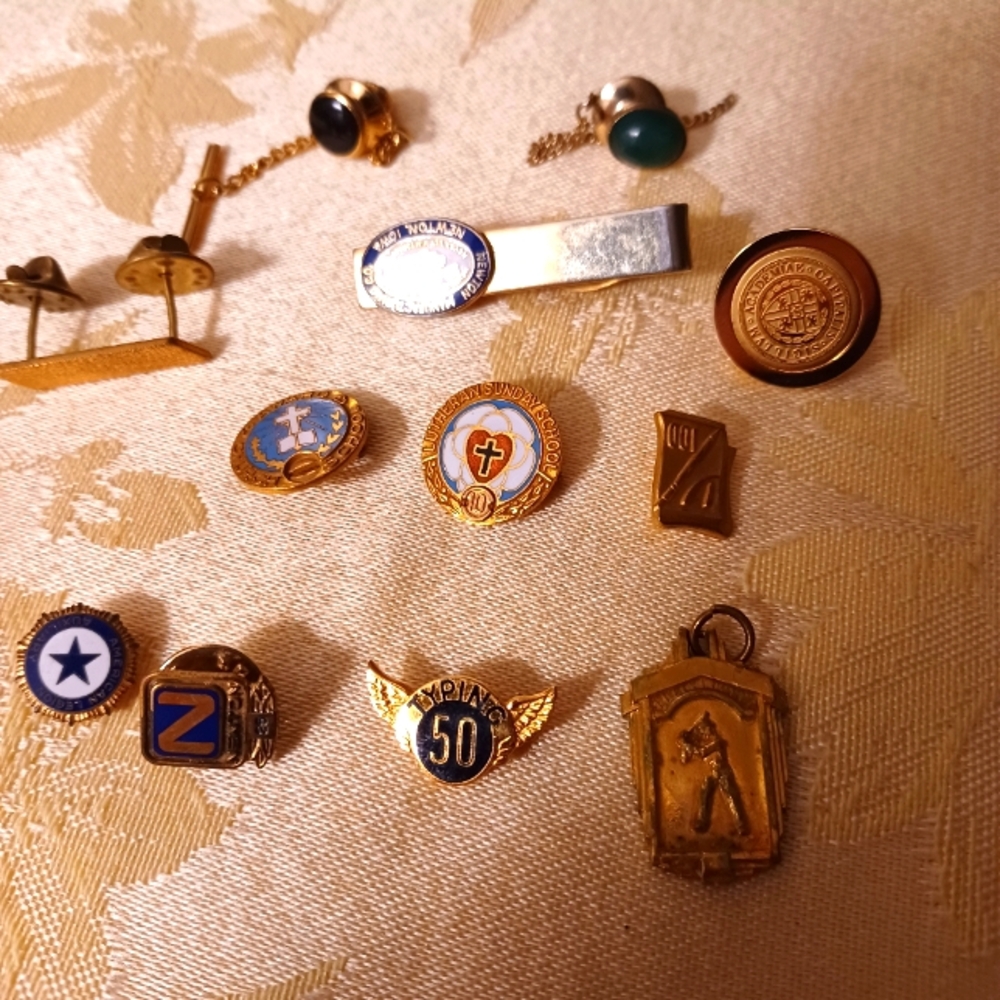 Vintage  Collection of Pins Assortment